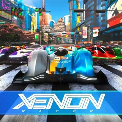  Xenon Racer 빛나는 미래 도시에서 열리는 고속 레이싱 대결!